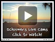 Schooners is next door, click here for live view of our Beach