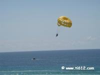 Parasailing At Tina's Treasure Island - Panama City Beach, Florida 9/6/2010